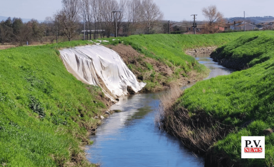Chiesina, segnalazioni sugli argini di due corsi d’acqua