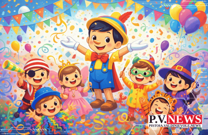 Pescia-Collodi, Carnevale di Pinocchio anche con pioggia