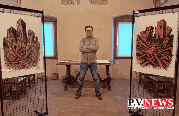 Serravalle, finissage della mostra “WarCity”