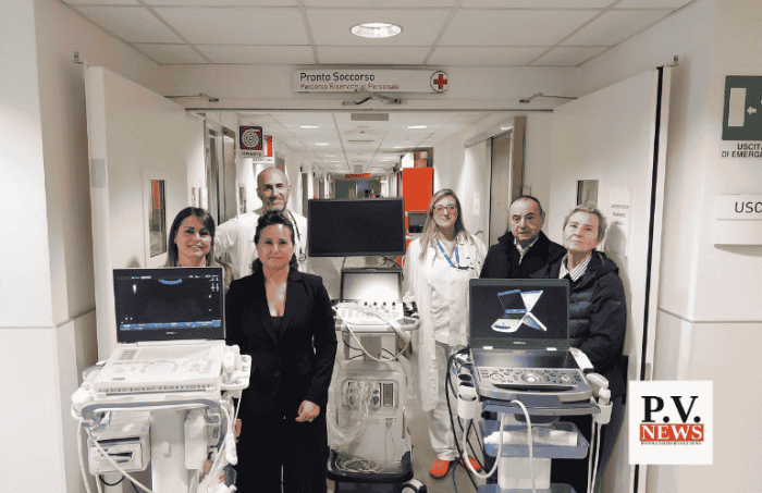 Nuovo ecografo donato al San Jacopo