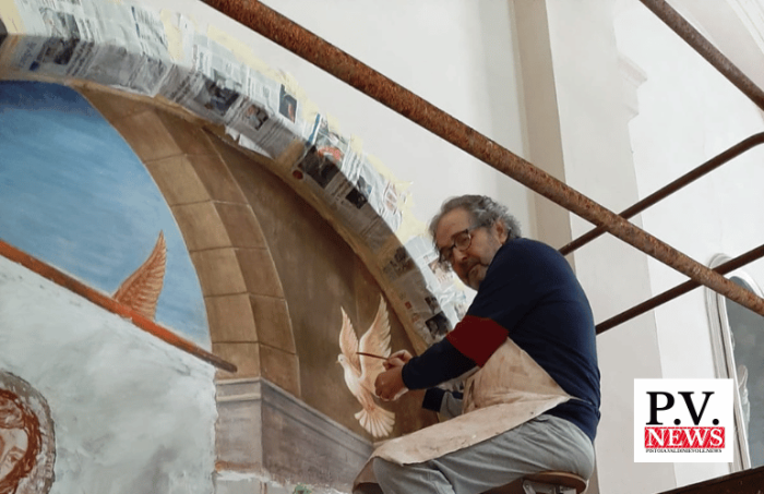 Pescia, inaugurazione degli affreschi di Del Sarto