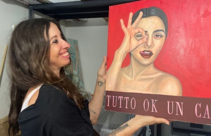 Visite d’atelier: Laura Corre, dipingere e condividere