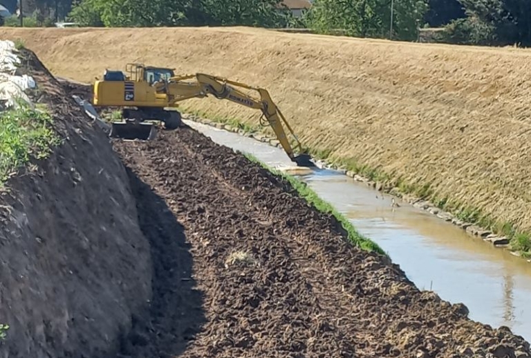 Quarrata: iniziano i lavori sul torrente Stella