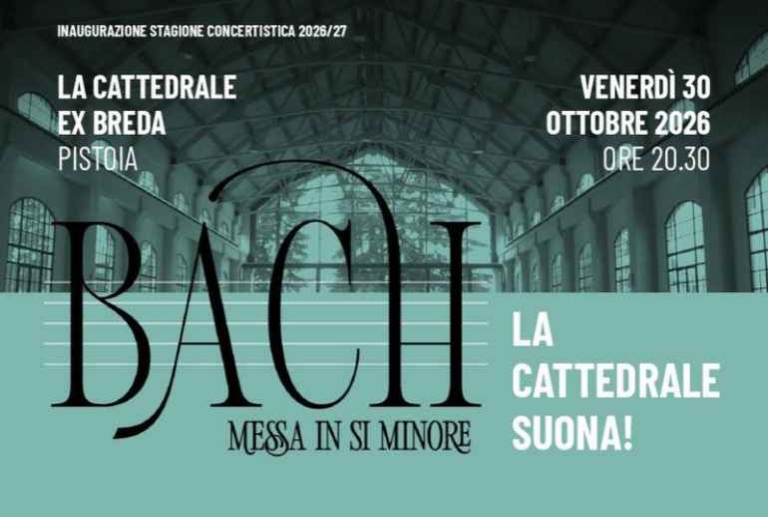 Pistoia, la Messa di Bach apre la Concertistica