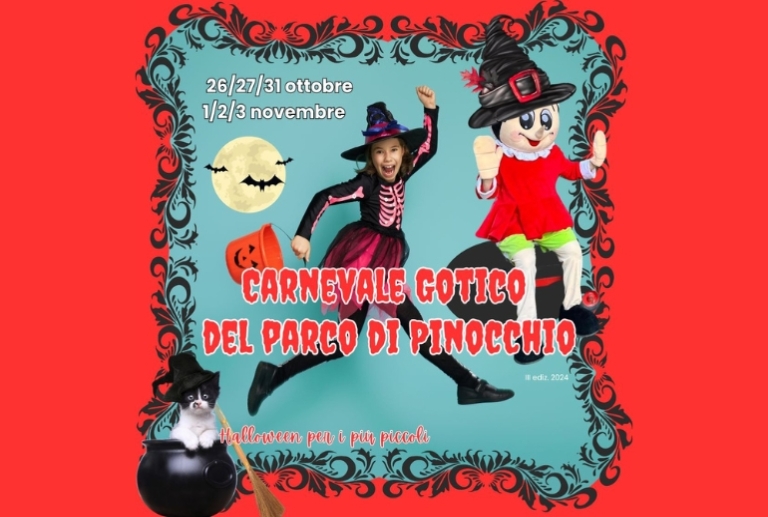 Halloween al Parco di Pinocchio: giochi e premi per i bambini