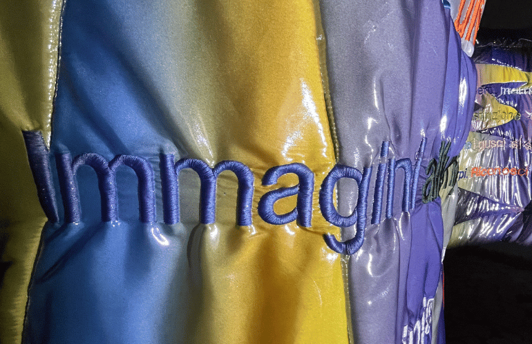 Dettaglio tessile di Barbara Prenka