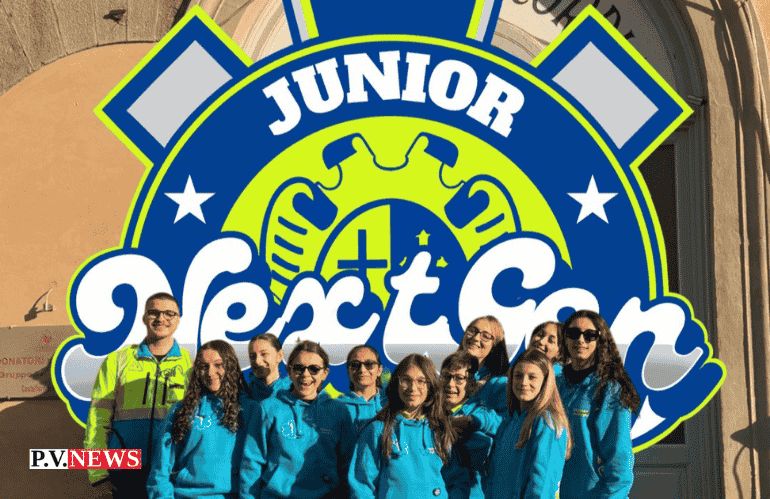 foto di gruppo Misericordia Pescia NextGen