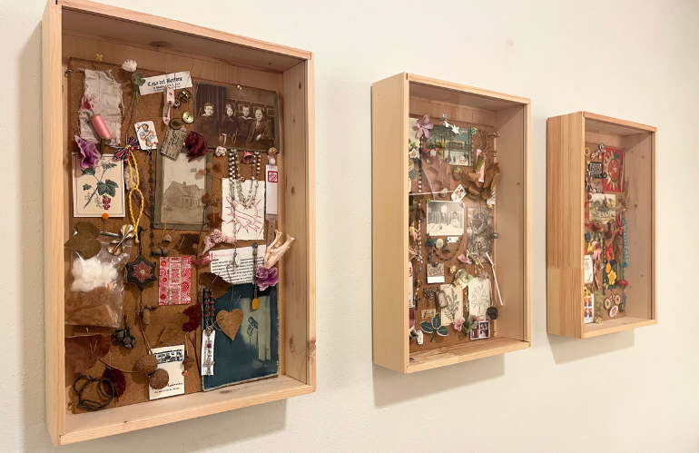 Incisione su linoleum di Tinna Kravan