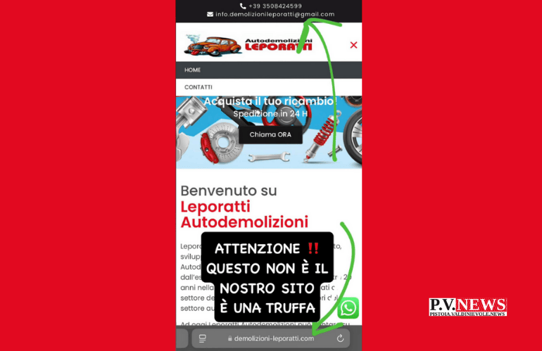 autodemolizioni leporatti dentro