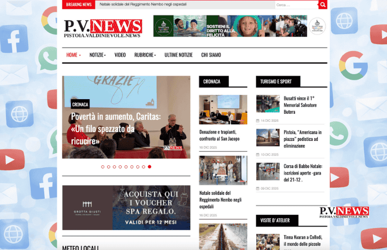 Notizie, News, a Pistoia e in Valdinievole