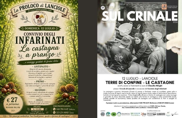 lanciole infarinati e di confine