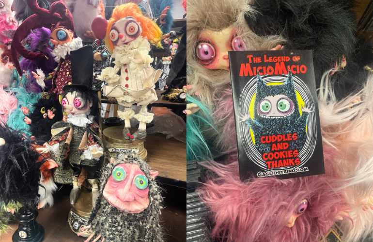 Il bosco intorno all’atelier di Serena Pieruccini, Pistoia