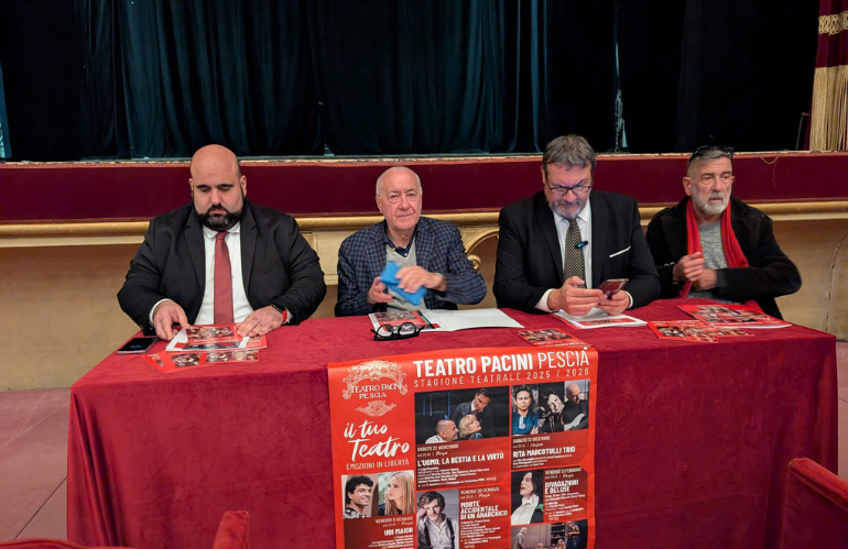 INAUGURAZIONE TEATRALE PESCIA 2025