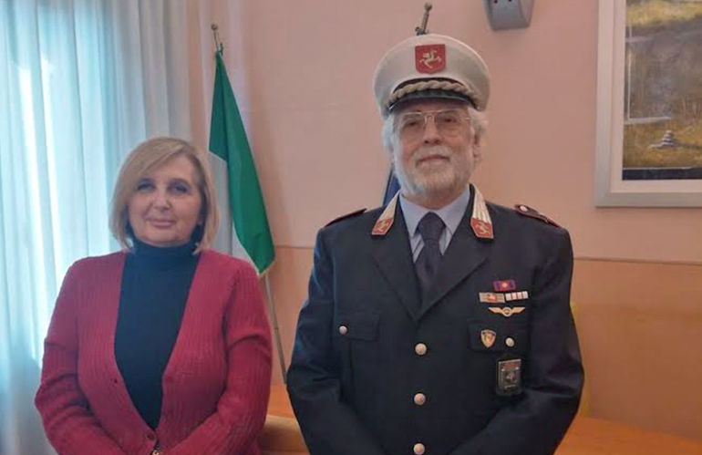 Il comandante della polizia municipale Simoni va in pensione 