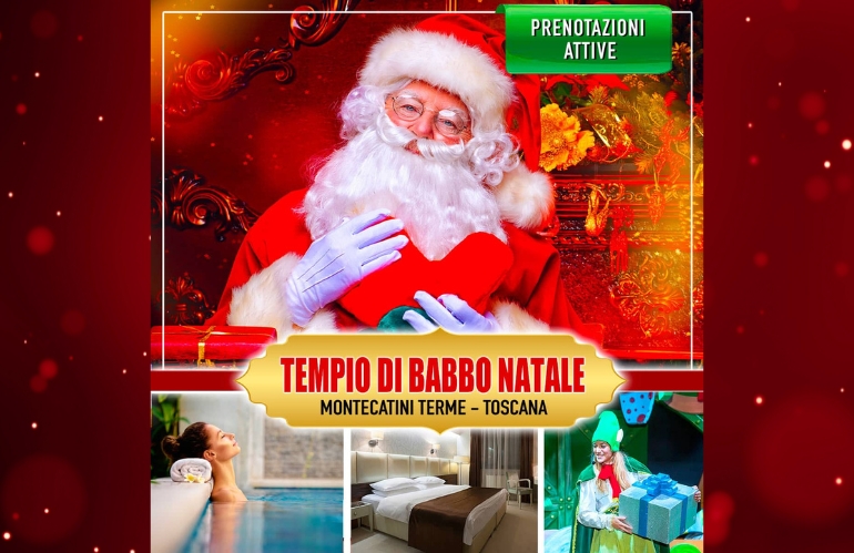 Montecatini: aperte le prevendite per il Tempio di Babbo Natale